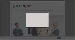 Desktop Screenshot of make-my-cv.com